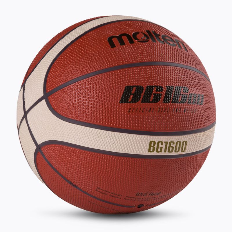 Olvadt narancssárga kosárlabda B5G1600 2