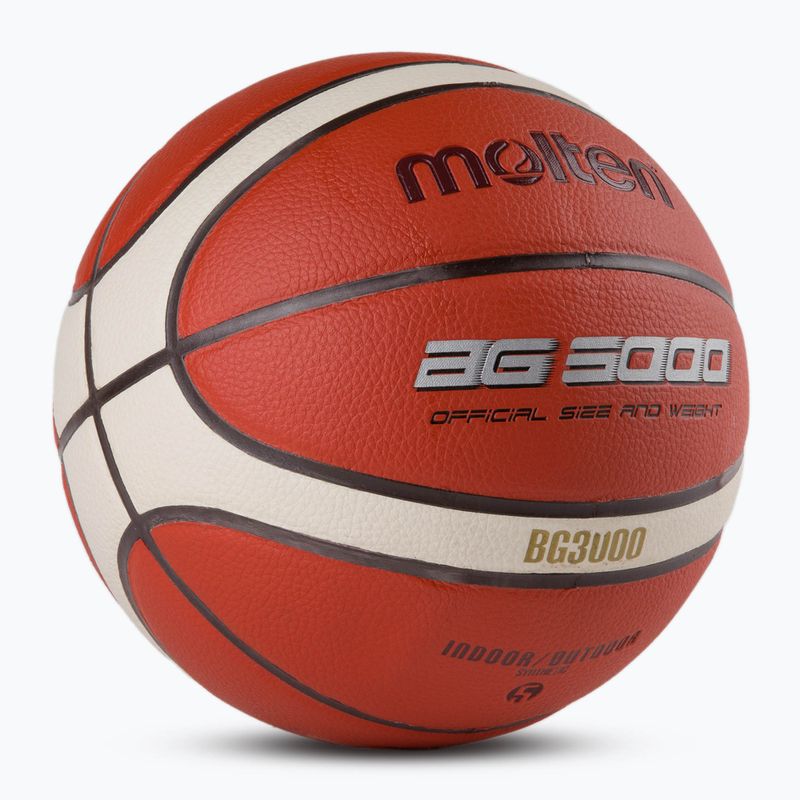 Molten kosárlabda B7G3000 barna 7-es méret 2