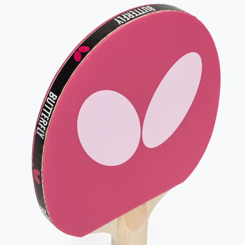 Asztalitenisz ütő Butterfly Logo pink 6