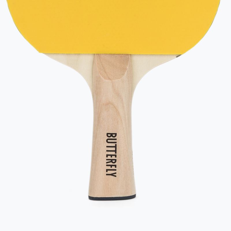 Asztalitenisz ütő Butterfly Logo yellow 4