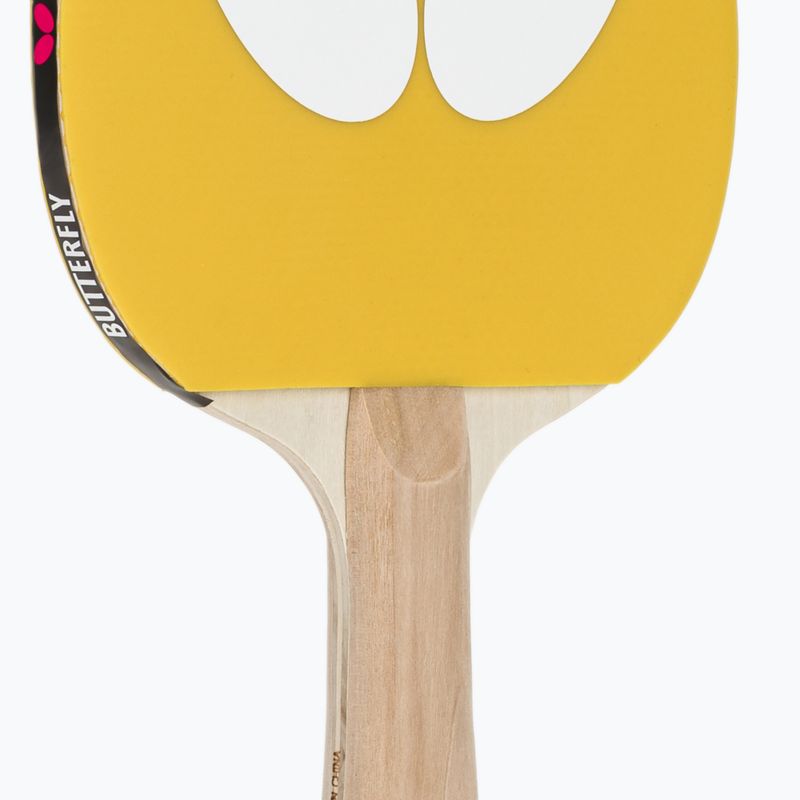 Asztalitenisz ütő Butterfly Logo yellow 5