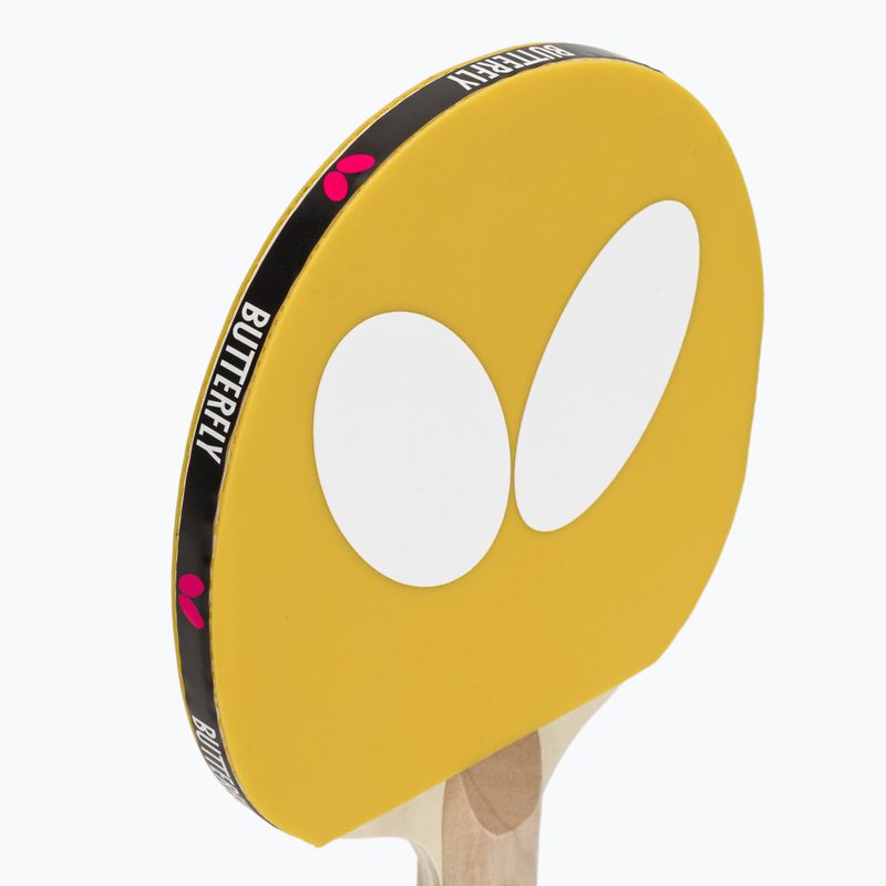 Asztalitenisz ütő Butterfly Logo yellow 6