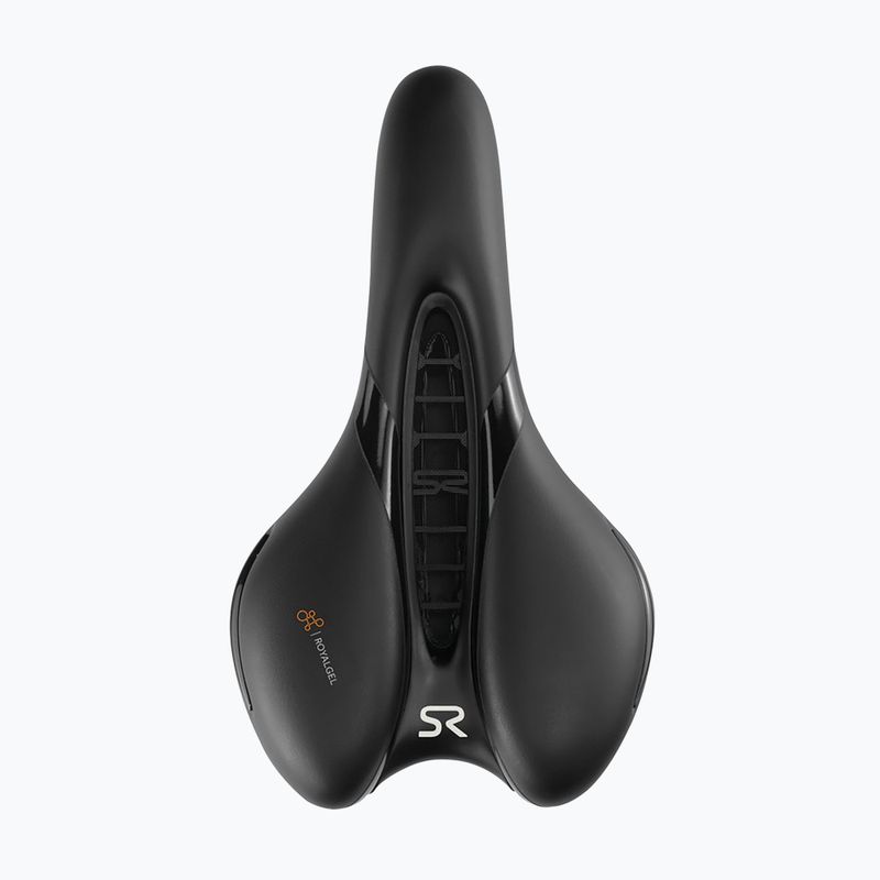 Kerékpáros nyereg Selle Royal Respiro Soft Athletic Straciatella 45St. black 2