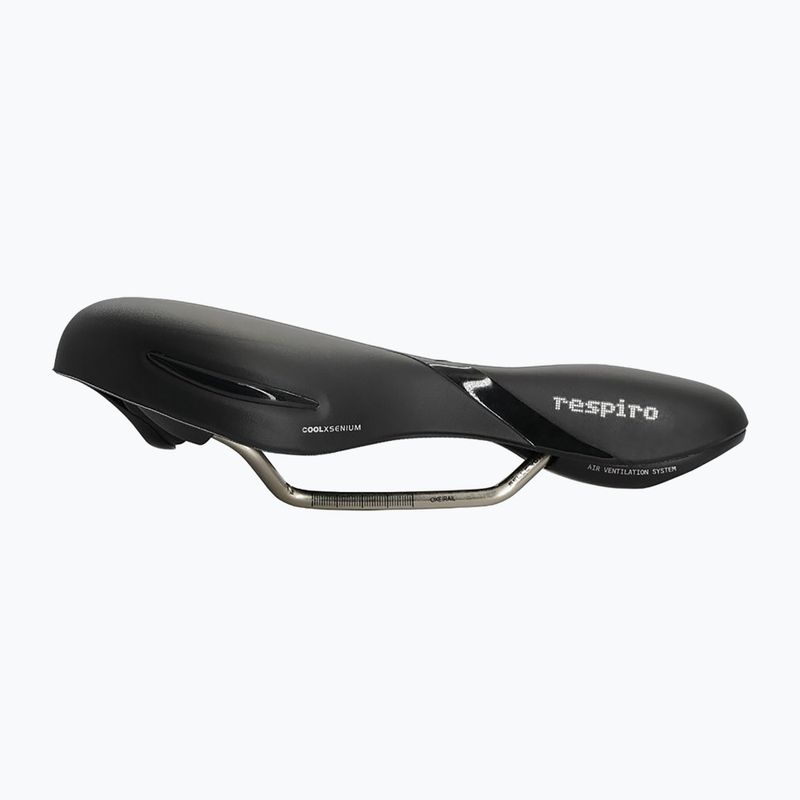 Kerékpáros nyereg Selle Royal Respiro Soft Athletic Straciatella 45St. black 3