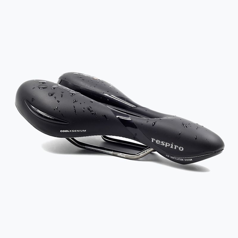 Kerékpáros nyereg Selle Royal Respiro Soft Athletic Straciatella 45St. black 5