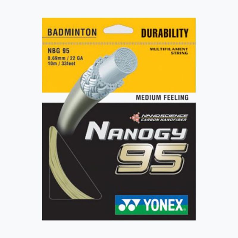 Tollaslabda húr YONEX NBG 95 Set arany