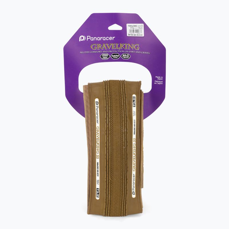 Panaracer GravelKing SS gördülő barna kerékpár gumiabroncs 335-56-99_PAN 2