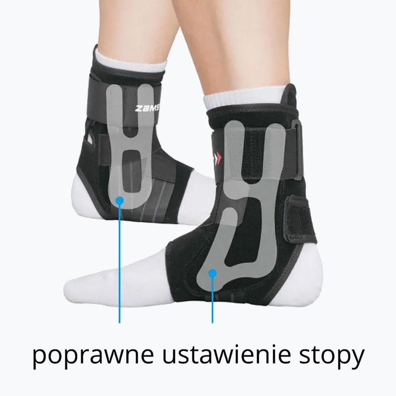 Zamst A1 Ankle bal boka bokatámasz fekete 470811 7