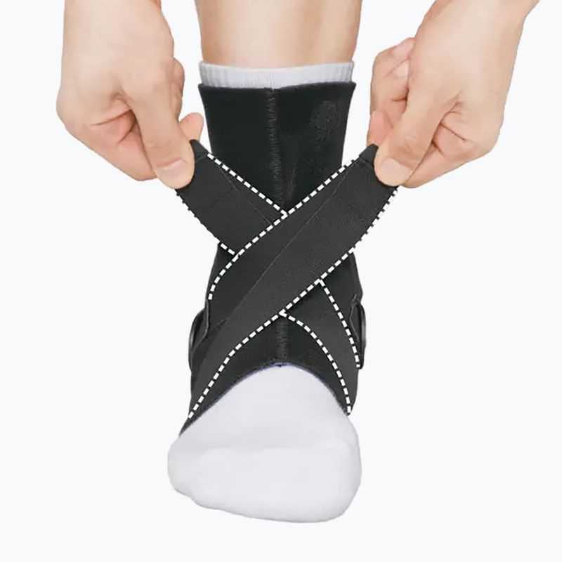 Zamst A2-DX boka jobb boka stabilizátor fekete 5