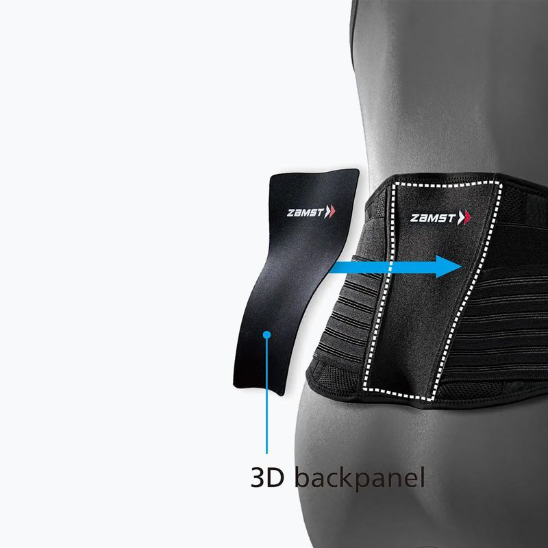 Zamst ZW-7 hátsó stabilizátor fekete színben 8