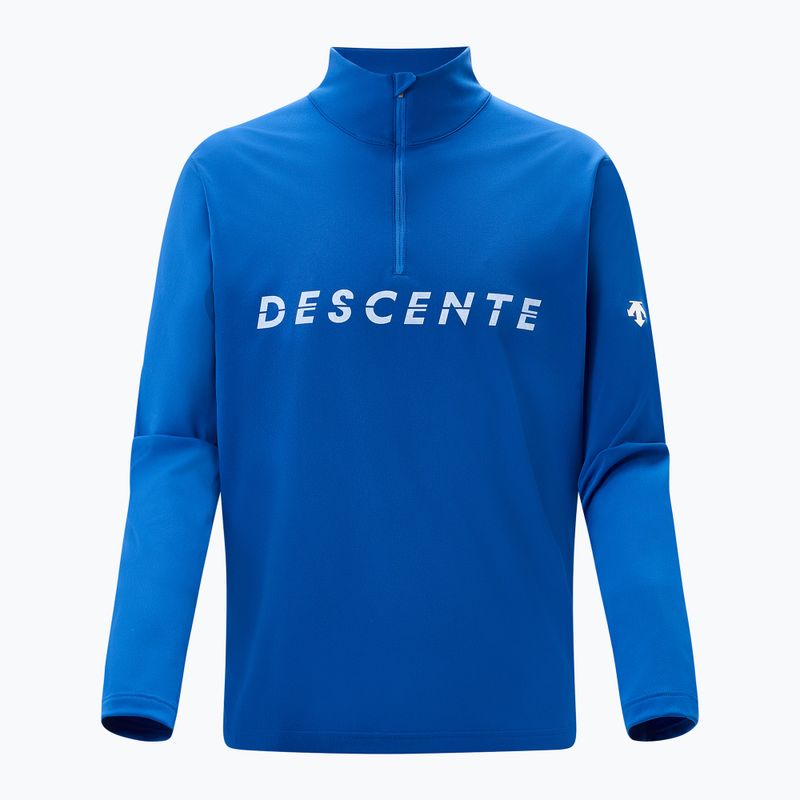 Férfi pulóver Descente Chest Logo T-Neck nebula blue