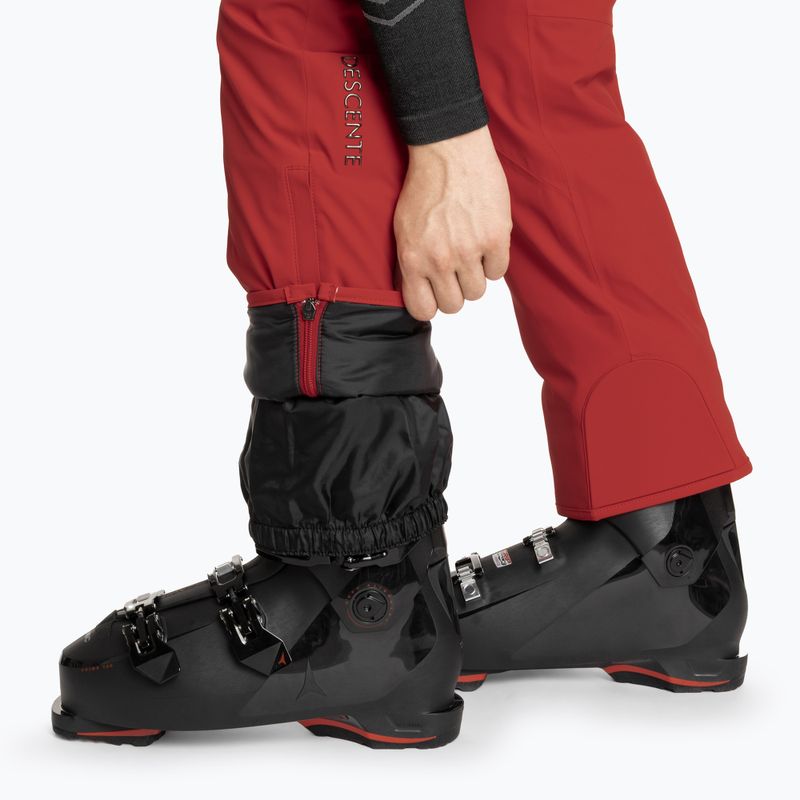Férfi sínadrág Descente Swiss electric red 8
