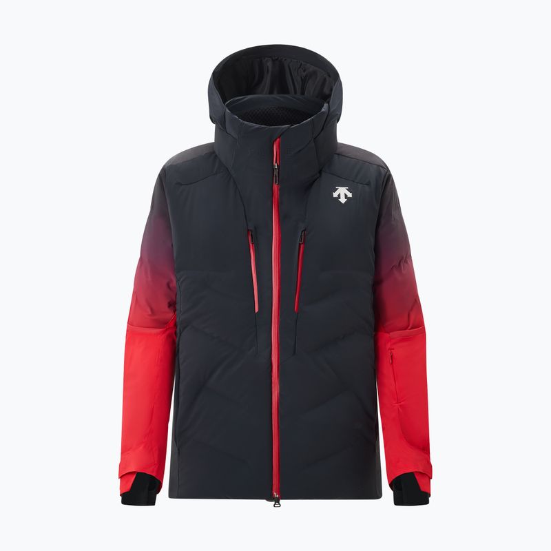 Férfi sídzseki Descente Hybrid Down black/ electric red
