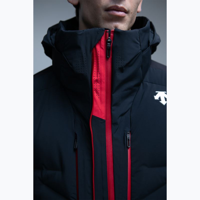 Férfi sídzseki Descente Hybrid Down black/ electric red 6