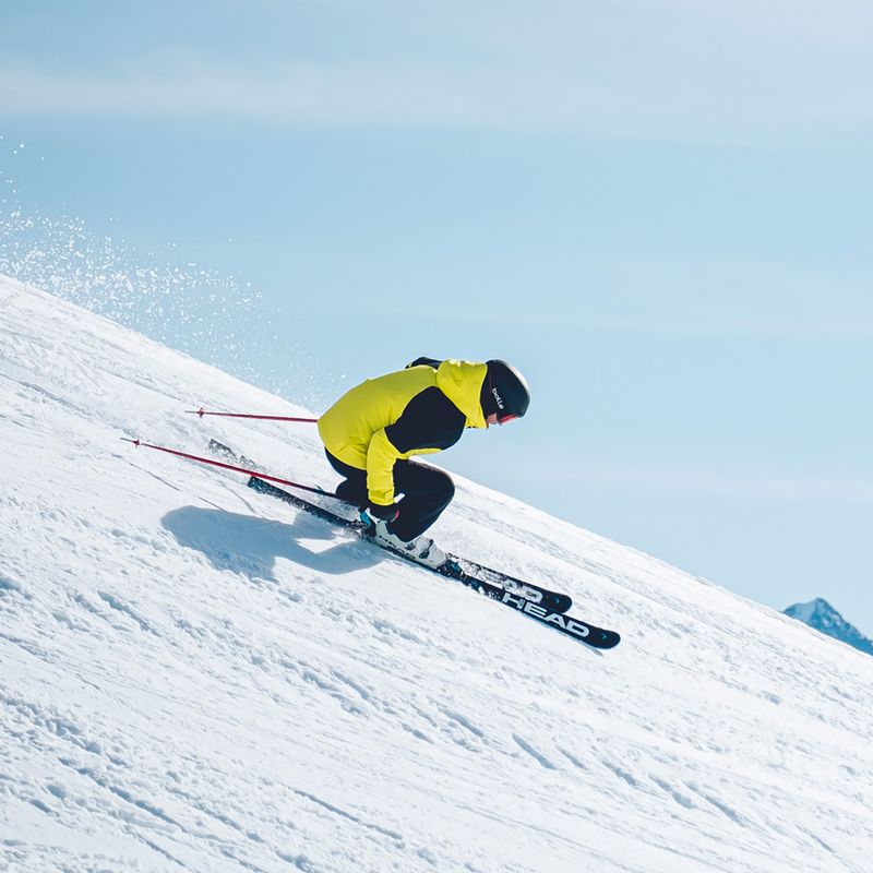 Férfi sí dzseki Descente Insulated óriás sárga 4