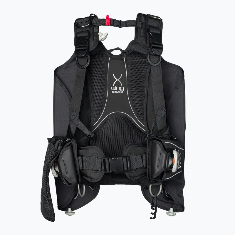 TUSA X-Wing búvármellény fekete BCJ8000