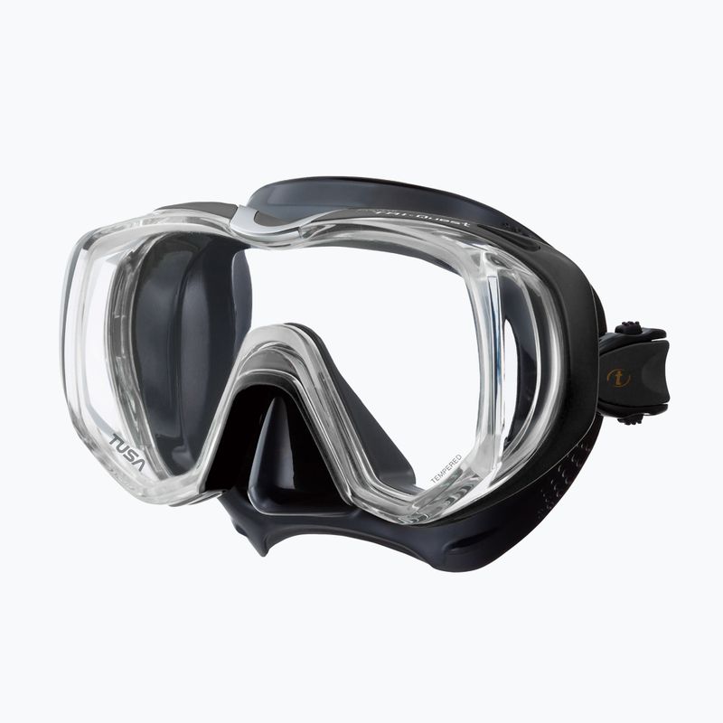 TUSA Tri-Quest Fd maszk búvármaszk fekete M-3001