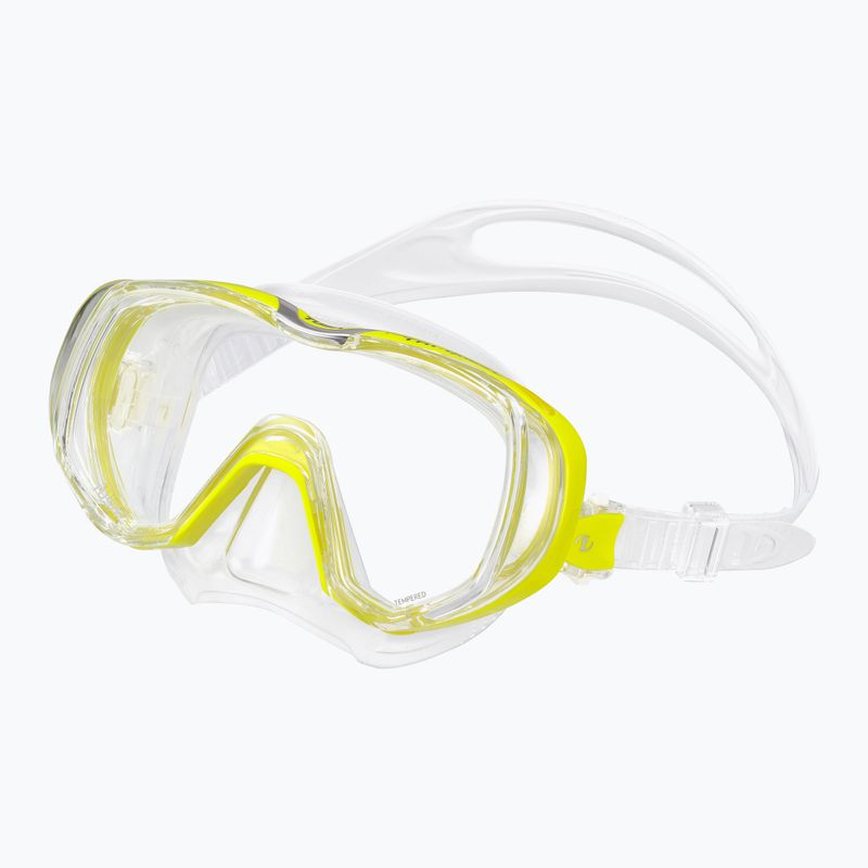 TUSA Tri-Quest Fd maszk sárga M-3001 2