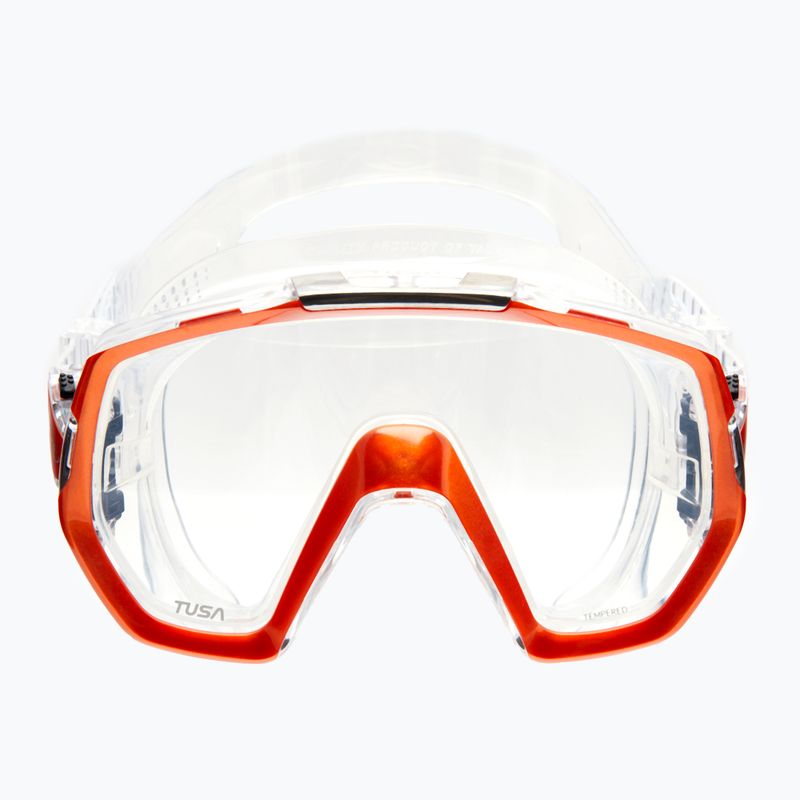 TUSA Freedom Elite narancssárga búvármaszk M-1003 2