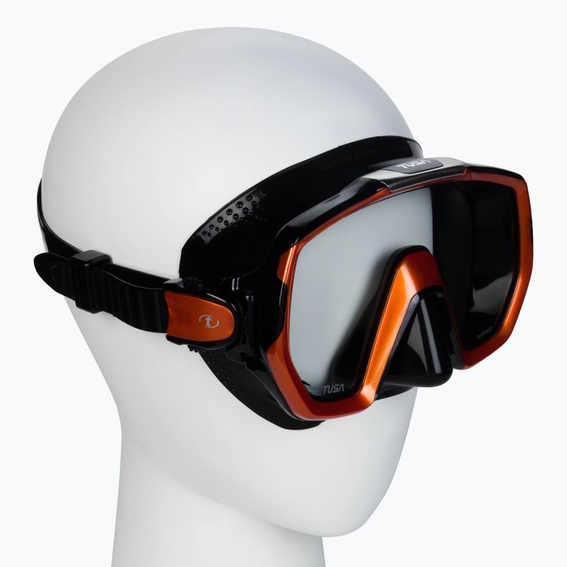 TUSA Freedom Elite narancssárga búvármaszk 2