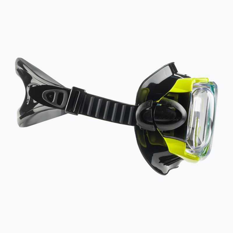 TUSA maszk + snorkel szett sárga UC-3125 3