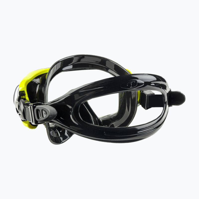 TUSA maszk + snorkel szett sárga UC-3125 4