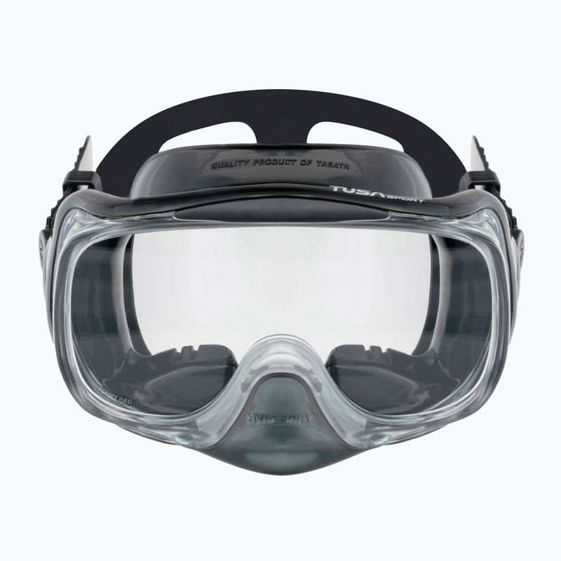 TUSA maszk + snorkel szett fekete UC-3325P 2