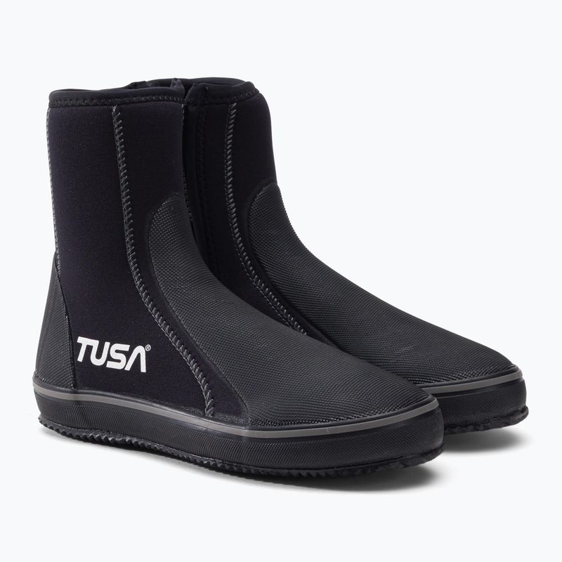 TUSA Ss neoprén búvárcsizma magas 5mm fekete DB-0107 5