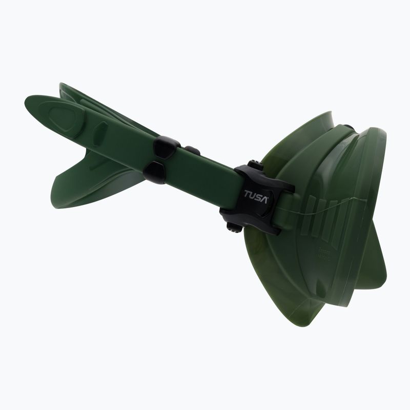 Tusa Zeense Pro búvármaszk zöld-kék M1010S 3