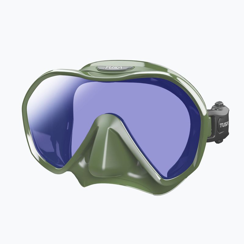 Tusa Zeense Pro búvármaszk zöld-kék M1010S 6