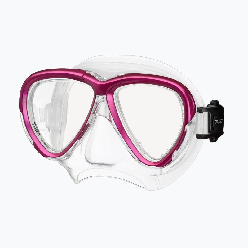 Búvármaszk TUSA Intega pink