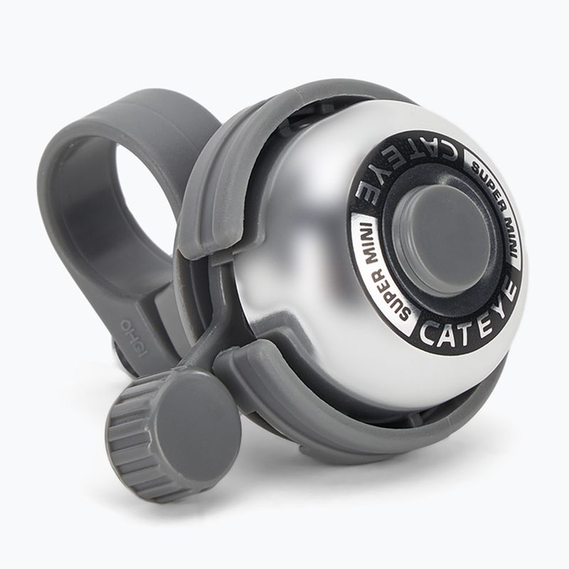 CatEye Super Mini Bell PB-600 ezüst kerékpáros csengő