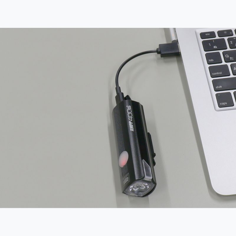 Első kerékpárlámpa Cateye AMPP 400S HL-EL084SRC black 6