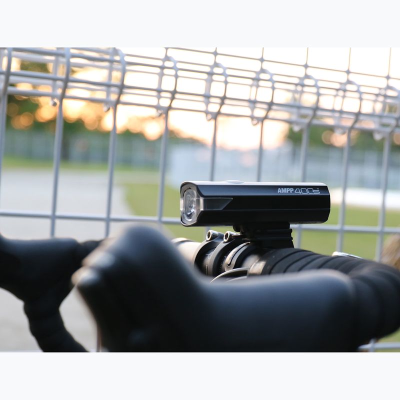 Első kerékpárlámpa Cateye AMPP 400S HL-EL084SRC black 7