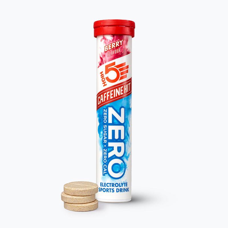 Elektrolitok HIGH5 ZERO Koffein Löket 20 db bogyós ízű tabletta
