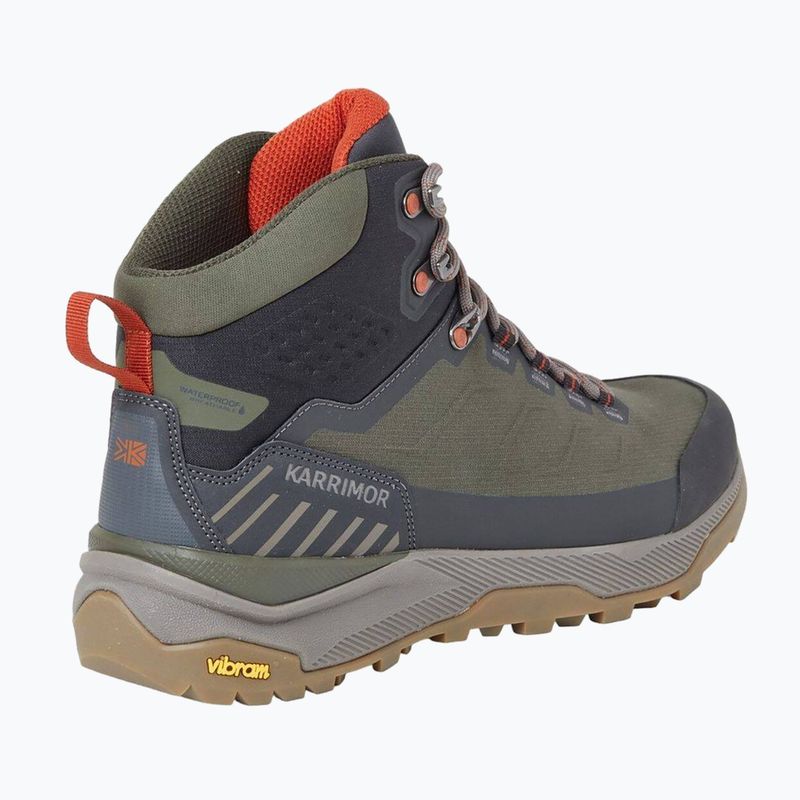 Férfi túrabakancs Karrimor Peregrine olívazöld 11