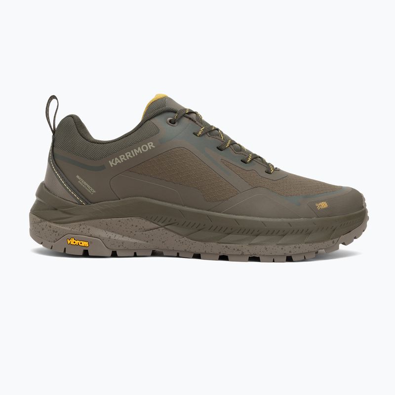 Férfi túrabakancs Karrimor Merlin Low oliva színű 2