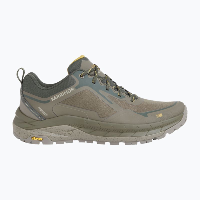 Férfi túrabakancs Karrimor Merlin Low oliva színű 2