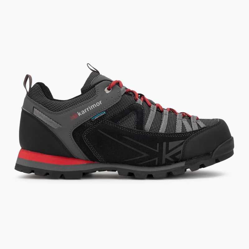 Férfi túrabakancs Karrimor Spike Low black/red 2