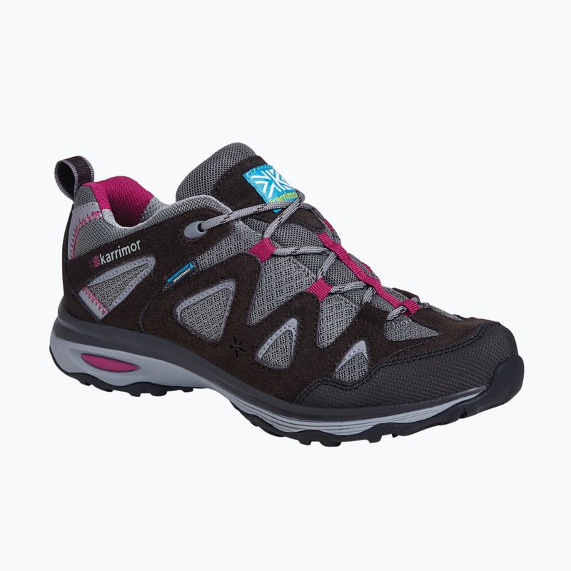 Női túrabakancs Karrimor Isla Low black c/pink 8