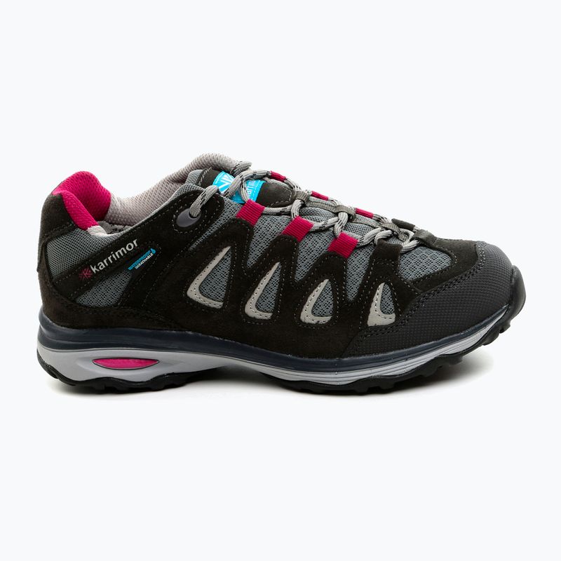 Női túrabakancs Karrimor Isla Low black c/pink 9