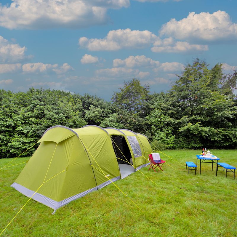 Vango Longleat II 800XL zöld TESLONGLEH09TAS 8 személyes kemping sátor 14