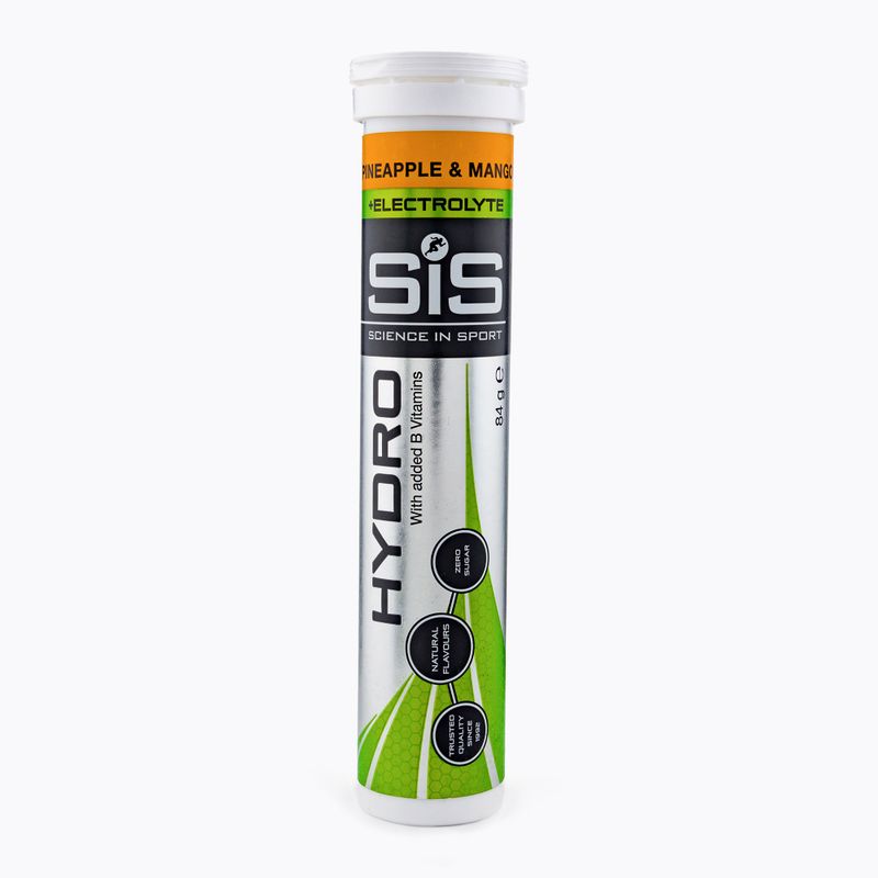 SIS GO HYDRO 20 ananász-mangó rehidratáló tabletta SIS130919