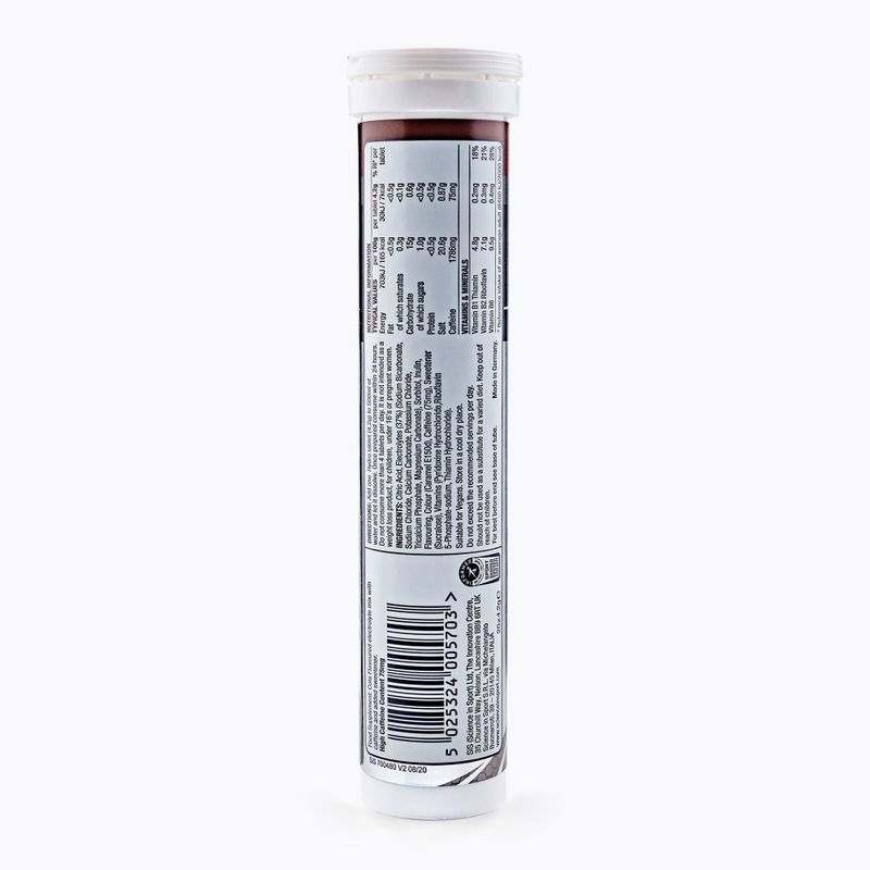 Rehidrációs tabletta koffeinnel SIS GO HYDRO 20 kólás tabletta SIS130921 2