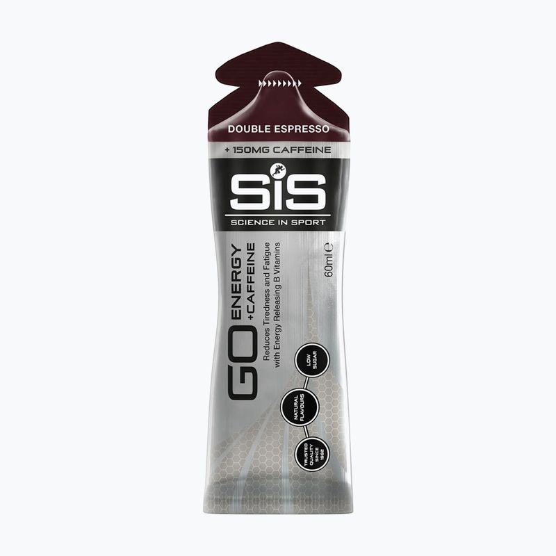 Energiazselé Science in Sport Go Energy 60 ml espresso