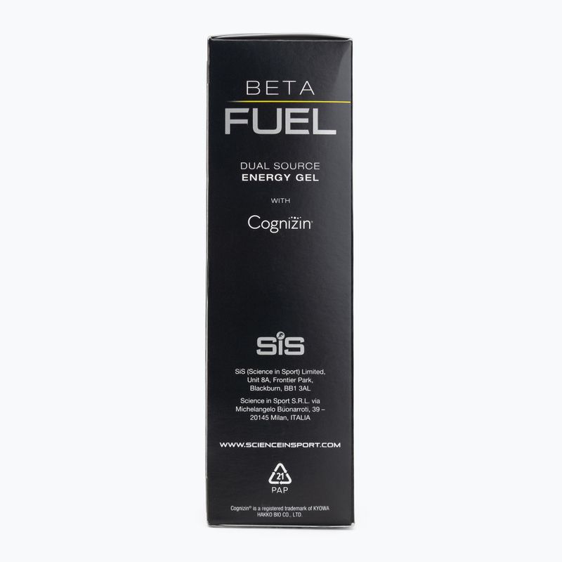 Energiazselé készlet Science in Sport Beta Fuel Energy + Nootropics 6 x 60 ml apple 3