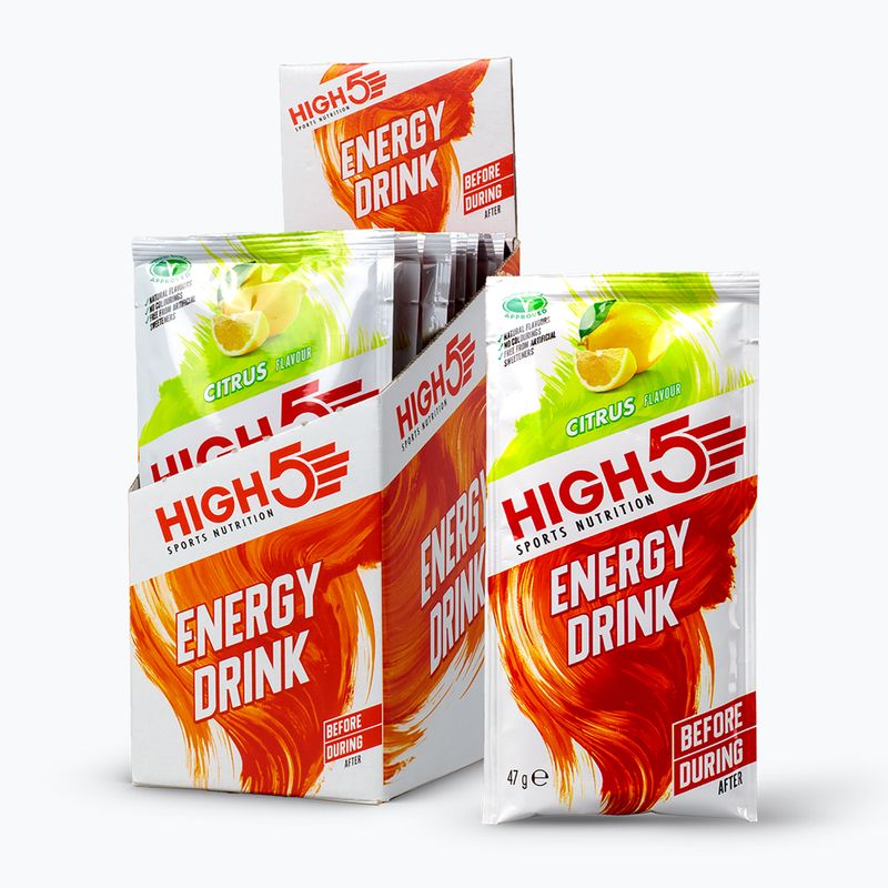 Izotóniás italpor HIGH5 Energy 47 g citrus