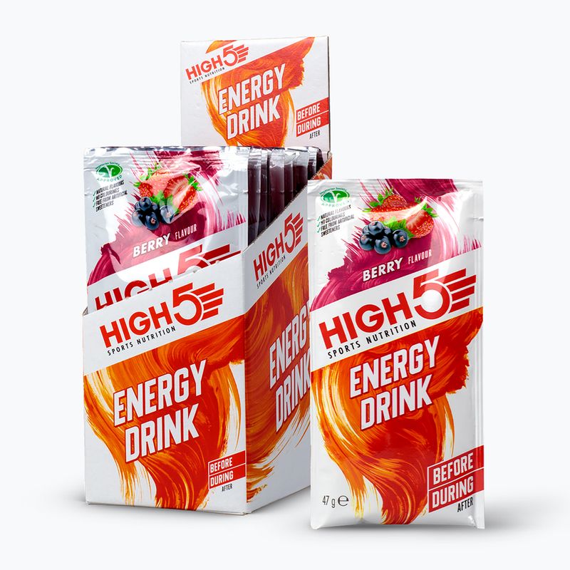 Izotóniás italpor HIGH5 Energy 47 g berry