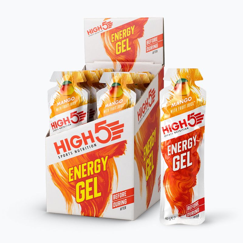 HIGH5 Energy 40 g mangós energiazselé