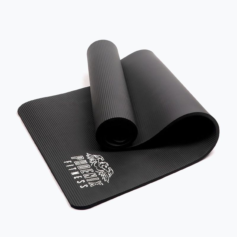 Jógaszőnyeg Phoenix Fitness black 3